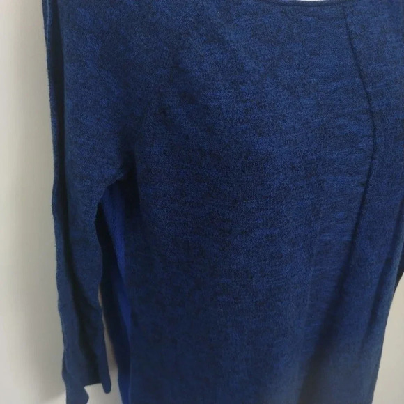 Cable  & Gauge Blue/Black Knit Sweater, L - Picture 4 of 8